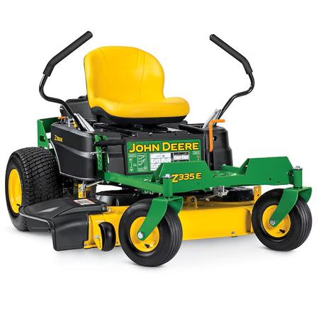 John Deere Z335E ZTrak#8482 42-in 20 -HP V-twin Gas Zero-turn Riding Lawn Mower