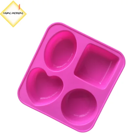 😍😍MOULE EN SILICONE 4 CAVITES DIFFERENTES