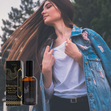 زيت علاج تساقط الشعر و تطويله