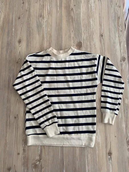 Sweat-shirt rayé