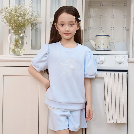 Lovely Puff Frill Shorts Set RGSM2645C