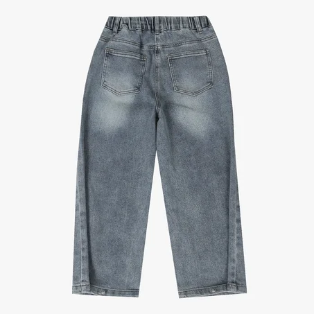Two-way wide denim pants IDTJ26S51