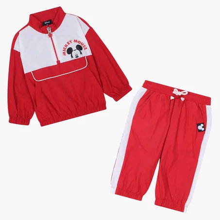 CEMS23SM1 — Ensemble sweat-shirt RED MICKEY MOUSE 130CM