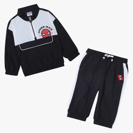 CEMS23SM1 — Ensemble sweat-shirt black spiderman 130CM (N°2)