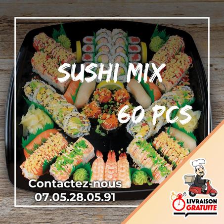 Sushi Mix 60 pcs
