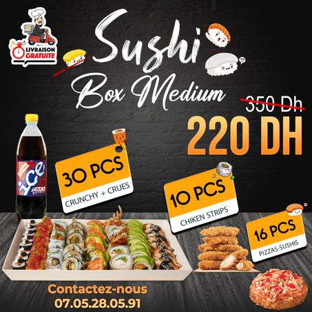 Sushi box medium