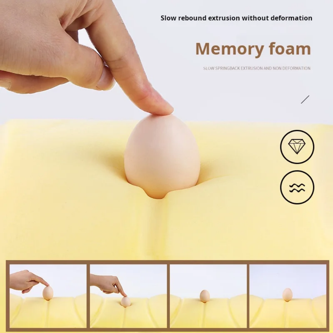 وسادة قطنية للسيارة قطعتين باللون الأسود