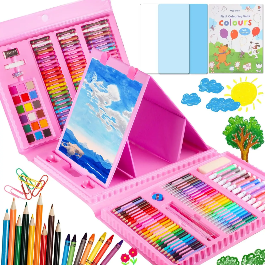 مجموعة رسم فنية للأطفال