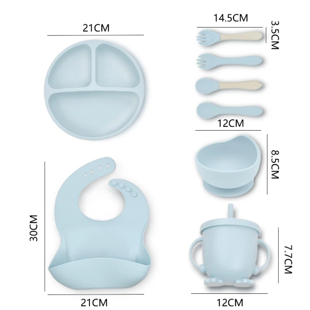 أوعية طعام الأطفال المصنوعة من السيليكون