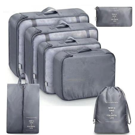 طقم تنظيم الملابس للسفر – 7 قطع عملية