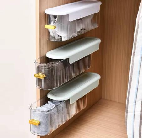 علبة تنضيم الجوارب والملابس الداخلية