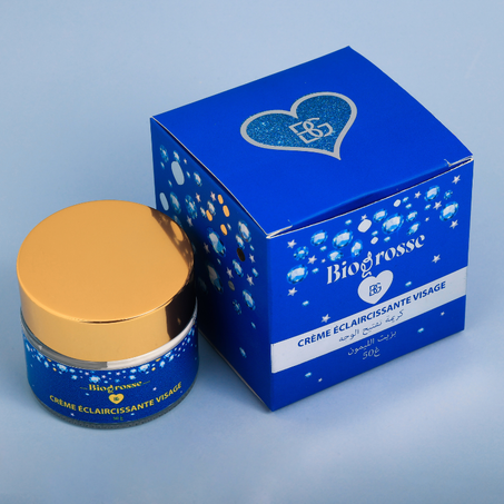 Creme eclaircissante visage