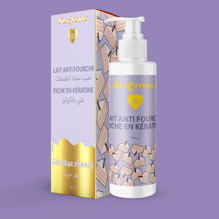 كريمة ضد التقصف بالكيراتين