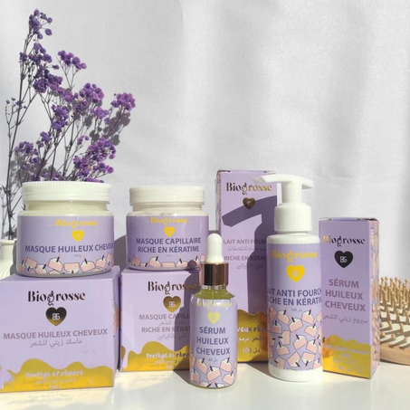 مجموعة كاملة للعناية بالشعر