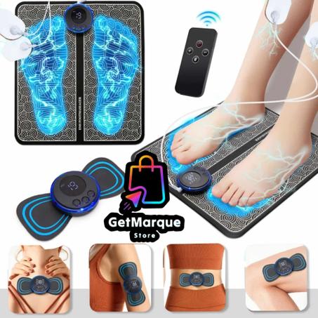 جهاز تدليك القدمين المحمول + جهاز مساج متعدد الاستعمالات