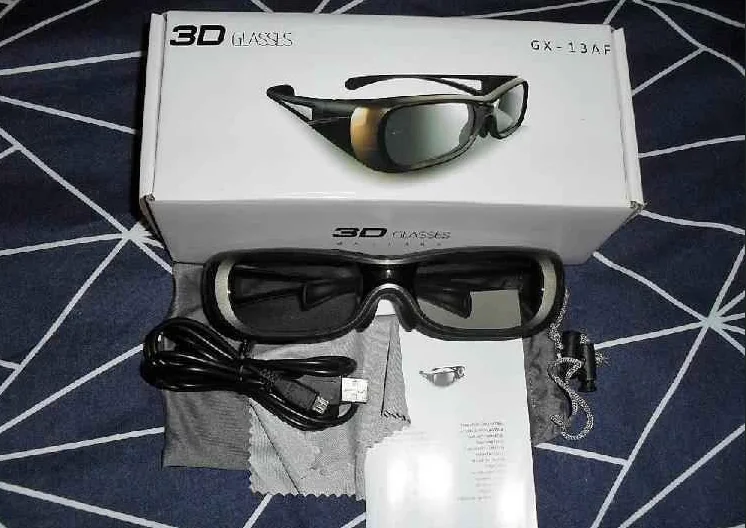 Lunettes 3D GX-13AF – Vision 3D Haute Qualité
