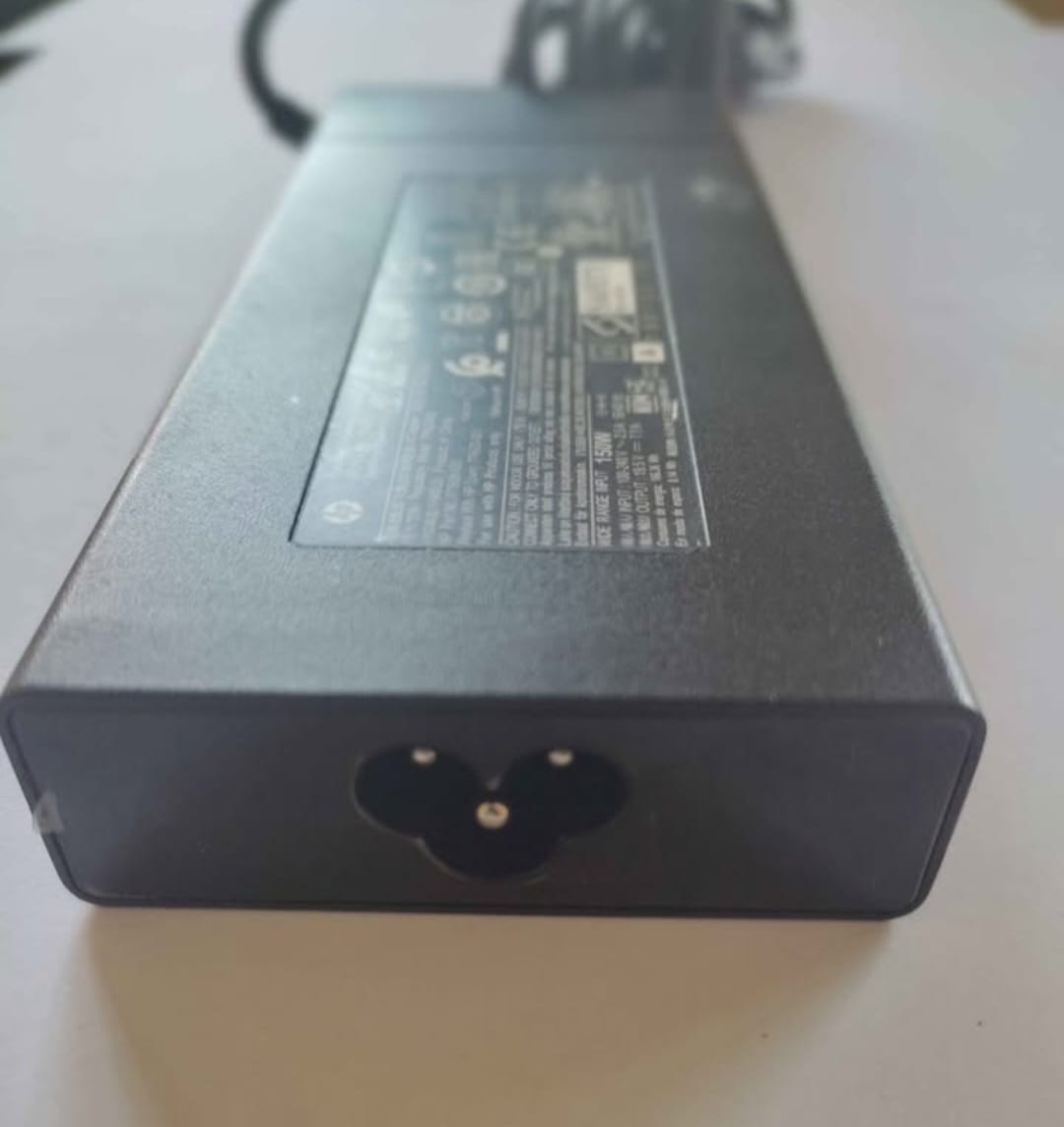 Chargeur PC Portable HP 150W d’Origine – Tête Bleue
