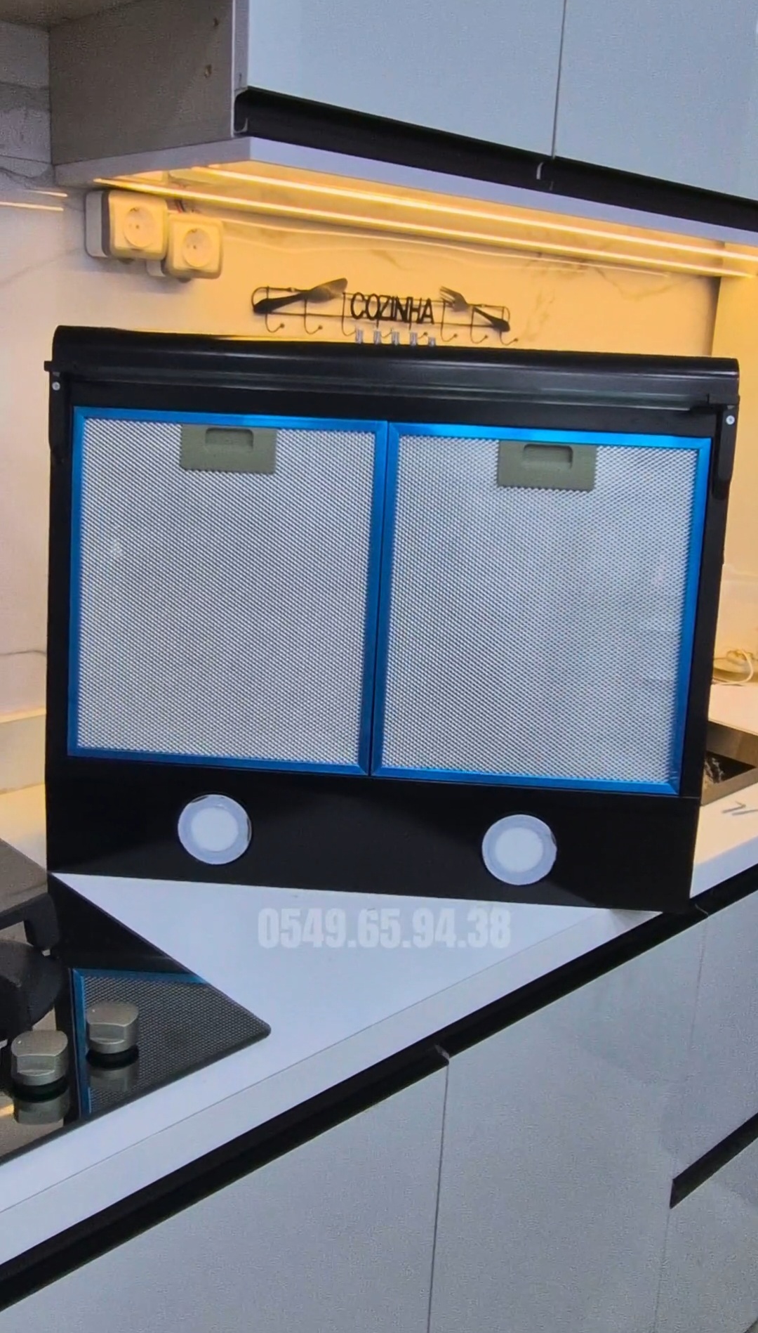 Hotte Encastrable Moderne (HotPoin Ariston)