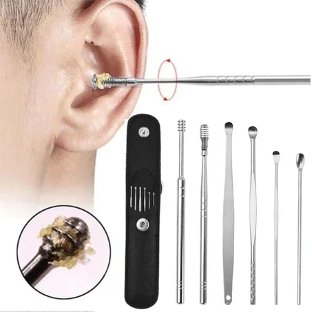 مجموعة ادواة ازالة شموع و دلك الاذن