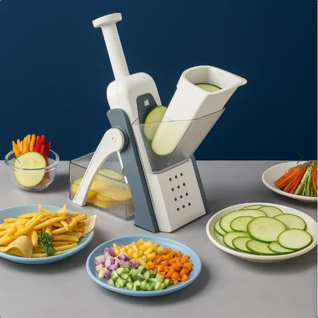 🔥 Un seul appareil met fin définitivement aux tracas de la cuisine — rapidité extrême, découpe parfaite et zéro effort ! 🔥