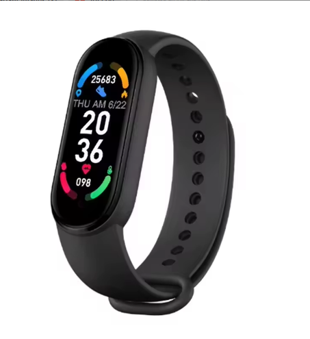 ساعة ذكية M6 جديدة لصيف 2025 للنساء والرجال، ساعة رياضية ذكية مع سوار لياقة بدنية لقياس ضغط الدم و العديد من المميزات الاخرى