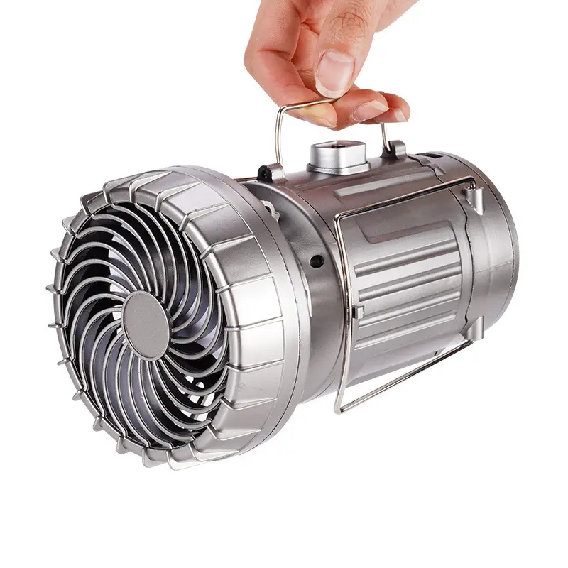 فانوس تخييم 5 في 1 يشتغل بالطاقة الشمسية