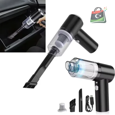 مكنسة كهربائية محمولة 3 في 1 للمنزل والسيارة