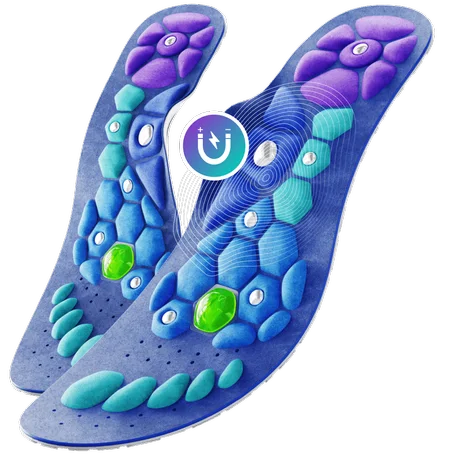 نعل مغناطيسي للتدليك – راحة فورية وتخفيف آلام الرجلين والظهر