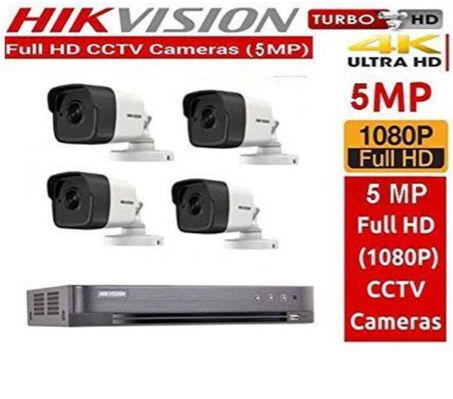 Hikvision Pack Caméras de surveillance 5MP