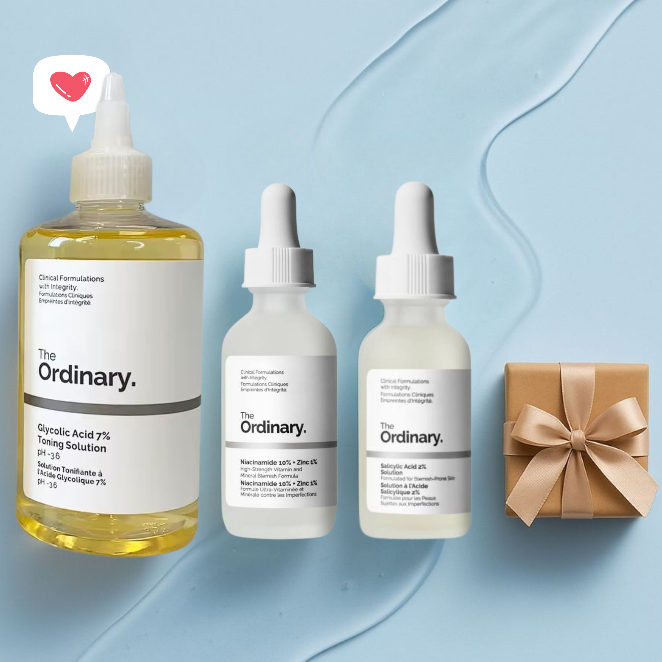 Pack The Ordinary + Kiko منتج هدية