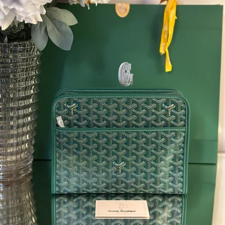 Goyard Green Jouvence MM Toiletry Bag