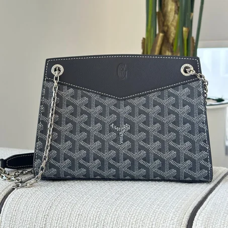 Goyard Grey Rouette Structuré Mini Bag