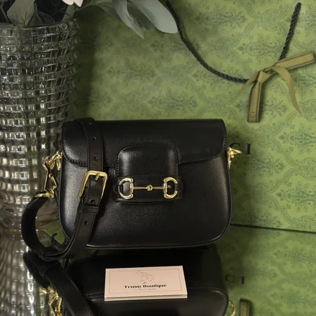 Gucci Horsebit 1955 Black mini bag