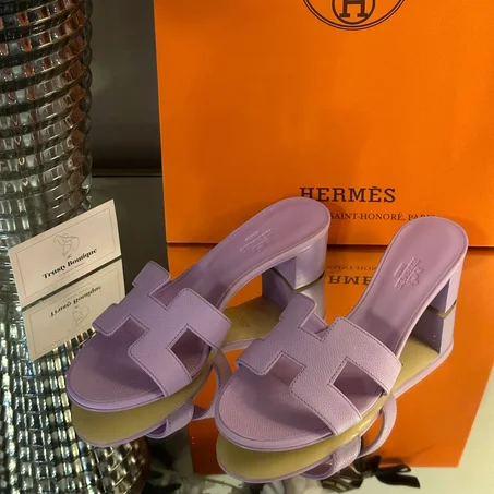 Hermes Oasis Purple Epsom Sandals and All colors