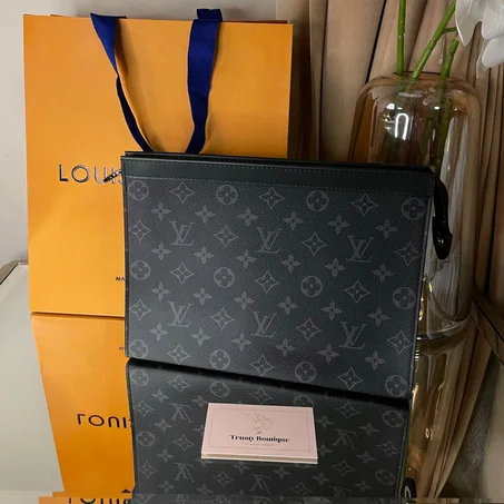 LV Pochette Voyage MM Monogram Pouch