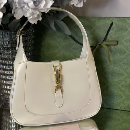 Gucci Small White Jackie