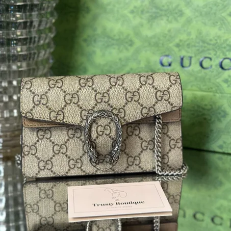 Gucci GG Canvas Super Mini Dionysus