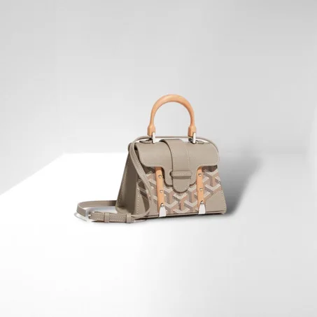 The Saïgon Structuré Nano Bag In Limited-Edition Grey