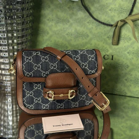 Gucci Horsebit 1955 Canvas mini bag