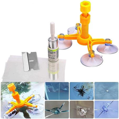 عندك شق فـ جاج الطوموبيل؟ رجّعو بحال الجديد فـ 10 دقايق بلا ما تبدلو كامل!"