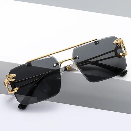 Lunettes de soleil NOIR, tendance 2025 originale.