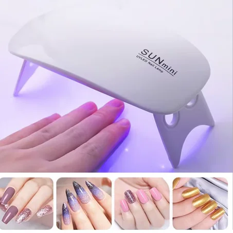 مصباح UV/LED لتجفيف طلاء الأظافر – SUN Mini 6W