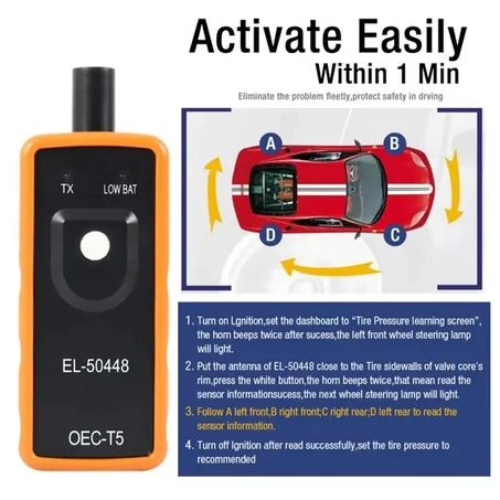 أداة برمجة حساس ضغط الإطارات EL-50448 (TPMS Relearn Tool)
