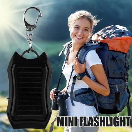 مصباح LED صغير يعمل بالطاقة الشمسية وقابل للشحن