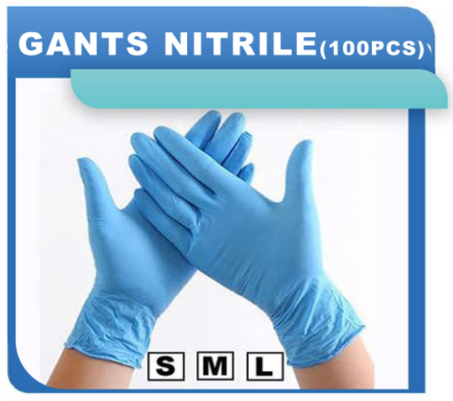 GANTS NITRILE 100PCS