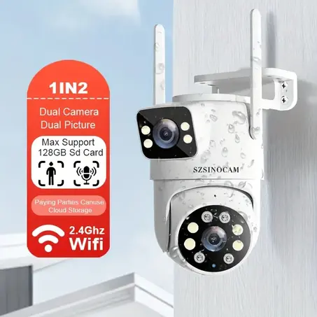 White Security Camera SZSINOCAM