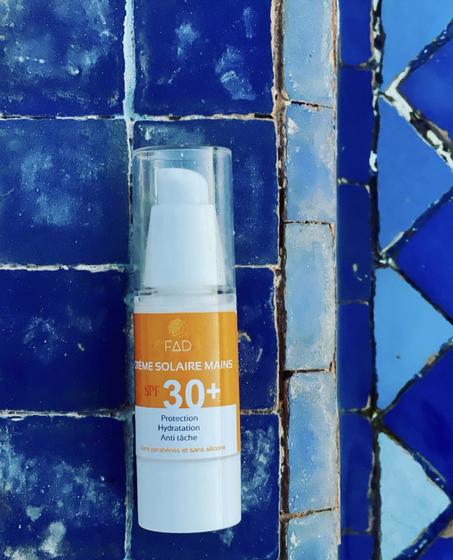Ecran solaire pour les Mains SPF 30+ Naturel