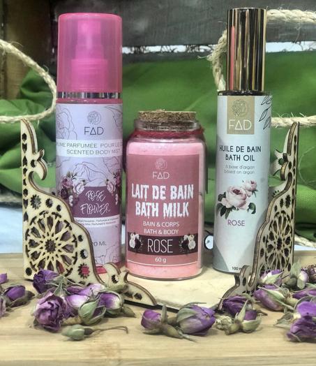 Coffret Luxueuse Naturel De Rose