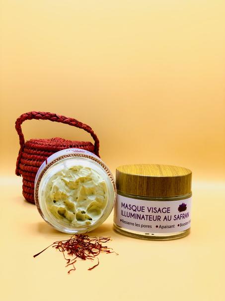 Masque Illuminateur Visage au Safran