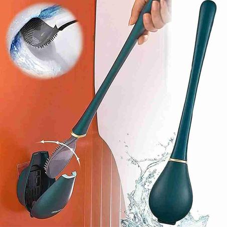 Brosse WC Murale en Silicone